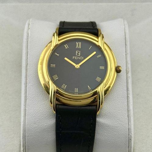 Fendi - Classic - 18k GP - Zonder Minimumprijs - Heren -, Sieraden, Tassen en Uiterlijk, Horloges | Heren