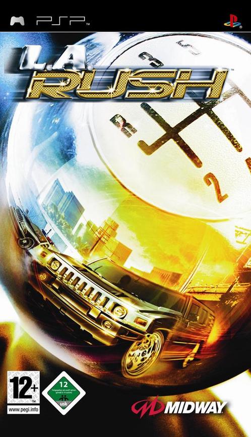 L.A. Rush-Standaard (PSP) Gebruikt, Spelcomputers en Games, Games | Sony PlayStation Portable, Zo goed als nieuw, Ophalen of Verzenden