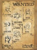 Poster The Seven Deadly Sins Wanted 38x52cm, Verzenden, Nieuw, A1 t/m A3