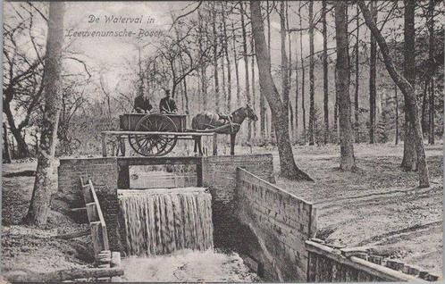 LEUVENUM - De Waterval in Leeuvenumsche-Bosch, Verzamelen, Ansichtkaarten | Nederland, Verzenden