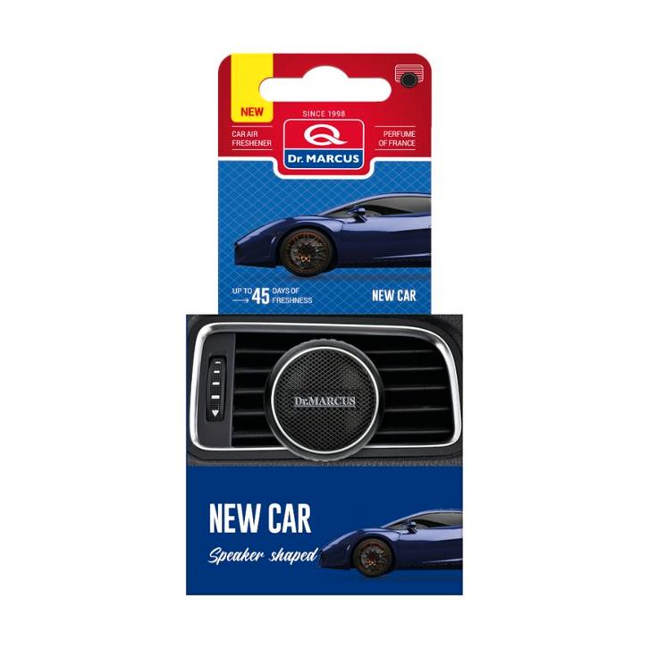 Dr. Marcus New Car Speaker Shaped Luchtverfrisser met, Auto diversen, Auto-accessoires, Ophalen of Verzenden