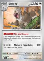 Slaking 162/193 holo Paldea evolved, Hobby en Vrije tijd, Verzamelkaartspellen | Pokémon, Ophalen of Verzenden, Nieuw, Losse kaart