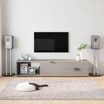 vidaXL Luidsprekerstandaards 2 st 3 pijlers gehard glas, Muziek en Instrumenten, Verzenden, Nieuw