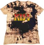 shirts - Kiss  Classic LogoT-shirt - Size S Brown/Black, Zo goed als nieuw, Verzenden