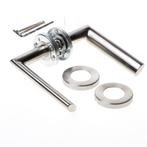 INTERSTEEL DEURKRUK RVS SVEN MET ROZET ITAL, Verzenden, Nieuw