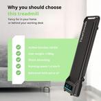 2dekans | TibaGoods Loopband - 6km/h - Voor onder het bureau, Sport en Fitness, Ophalen of Verzenden, Zo goed als nieuw