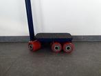 Transportroller 8 ton stuurbaar machine transport, Overige typen, Ophalen of Verzenden, Meer dan 4000 kg, Handmatig