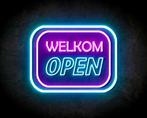 WELKOM OPEN neon sign - LED neon reclame bord, Zakelijke goederen, Overige Zakelijke goederen, Verzenden