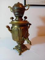 Samovar (2) - Messing - SAMOVAR met theepot