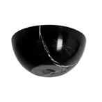 Waskom Opbouw Plieger Mini Round 26x12 cm Marmer Zwart, Ophalen of Verzenden, Nieuw, Overige typen