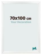 Fotolijst 70x100 cm - Wit Mat - MDF - Pisa, Huis en Inrichting, Woonaccessoires | Lijsten, Verzenden, Nieuw