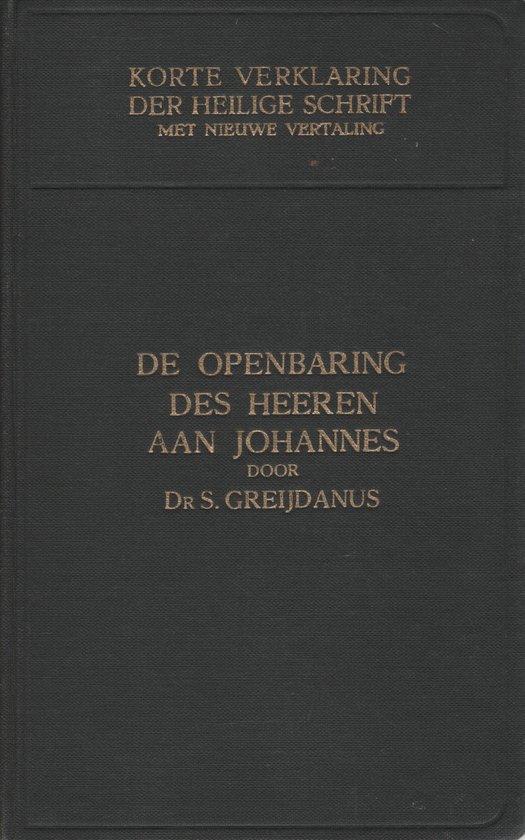 OPENBARING 9789024233045 S. GREIJDANUS, Boeken, Godsdienst en Theologie, Gelezen, Verzenden