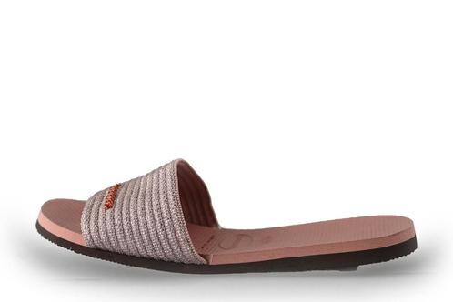 Havaianas Slippers in maat 38 Roze | 10% extra korting, Kleding | Dames, Schoenen, Overige kleuren, Zo goed als nieuw, Slippers
