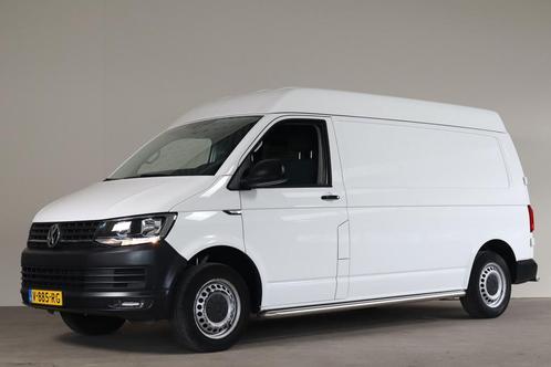 Volkswagen Transporter 2.0 TDI L2H2 Comfortline NL-Auto!!, Auto's, Bestelauto's, Onderhoudsboekje, Lease, Automaat, Wit, Financial lease