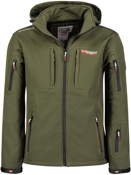 Geographical Norway Softshell Heren Jas Tunar Afneembare, Kleding | Heren, Jassen | Zomer, Nieuw, Verzenden