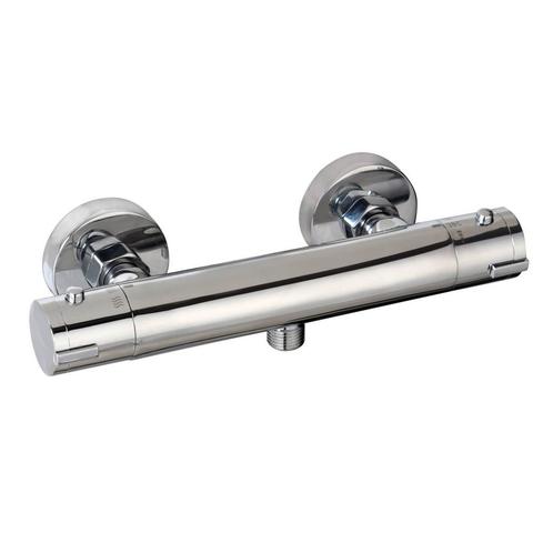 Thermostatische Douchekraan Schutte London Chroom 120mm, Doe-het-zelf en Verbouw, Sanitair, Kraan, Nieuw, Chroom, Ophalen of Verzenden
