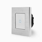 TOUCH SCHAKELAAR | ALUMINIUM | ZILVER | ENKELVOUDIG, Ophalen of Verzenden, Nieuw, Schakelaar