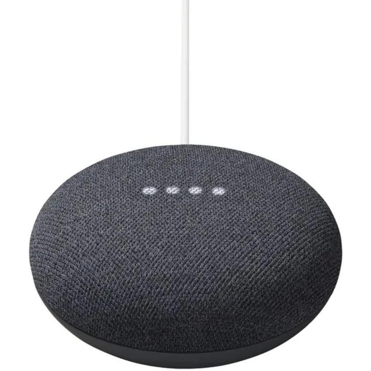 Google Nest Mini 2e Generatie - Zwart, Audio, Tv en Foto, Overige Audio, Tv en Foto, Zo goed als nieuw, Verzenden
