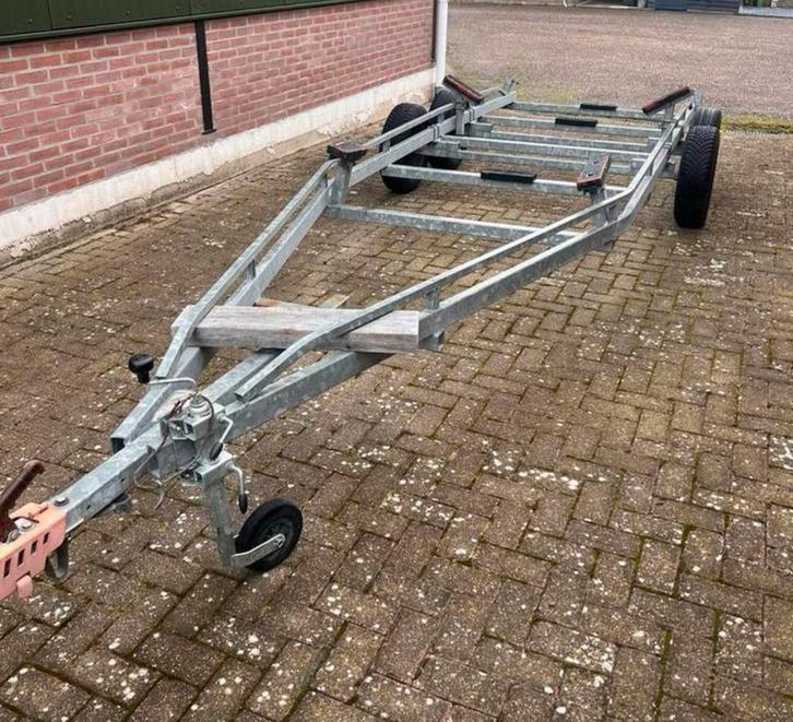 Stallingstrailer / Boottrailer Tandemas, Watersport en Boten, Boottrailers, Gebruikt