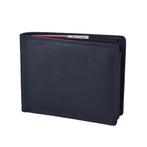 Houtkamp Leren Heren Portemonnee - Billfold - Leer - Blauw, Overige merken, Nieuw, Leer, Verzenden