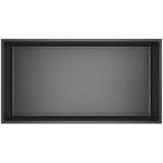 Inbouwnis - Leoni Nima - 30x60x10cm - Gunmetal Grijs, Ophalen of Verzenden, Nieuw, Rvs