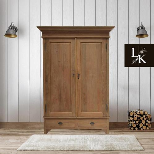 Landelijke klassieke kast, kledingkast, legkast, linnenkast, Huis en Inrichting, Overige Huis en Inrichting, Nieuw, Ophalen of Verzenden