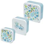 Lunchbox Julie Dodsworth Lavender met Fiets set 3st M/L/XL N, Ophalen of Verzenden, Nieuw