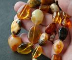 Topkwaliteit - Zeldzame Kleuren - Baltische Amber Ketting, Verzamelen, Mineralen en Fossielen
