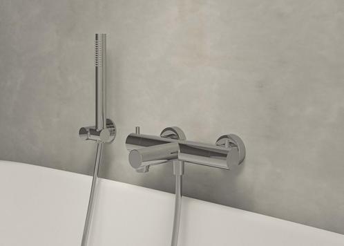 Badthermostaat MAY Opbouw Met Vaste Uitloop Chroom, Doe-het-zelf en Verbouw, Sanitair, Kraan, Nieuw, Chroom, Ophalen of Verzenden