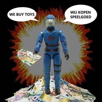 Wij kopen graag je vintage G.I. Joe! beschikbaar voor biedingen