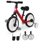 TRUUSK Kinderloopfiets 2-in-1 - Loopfiets met Zijwieltjes -, Verzenden, Nieuw
