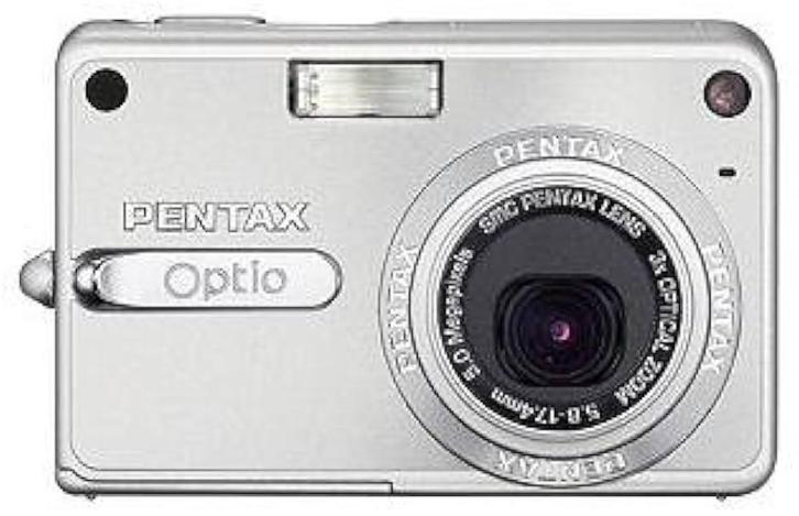 Pentax Optio S5z Digitale Compact Camera - Zilver, Audio, Tv en Foto, Fotocamera's Digitaal, Zo goed als nieuw, Verzenden