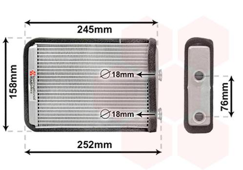 KACHEL RADIATEUR VOOR FIAT DOBLO 2001-2005 46722928, Auto-onderdelen, Airco en Verwarming, Nieuw, Ophalen of Verzenden