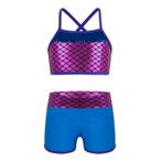 Danssetje Charlene - blauw - maat 134/140