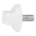 WENTEX® Rotary knob M10x20 (rechtop) - white, Muziek en Instrumenten, Licht en Laser, Nieuw, Verzenden