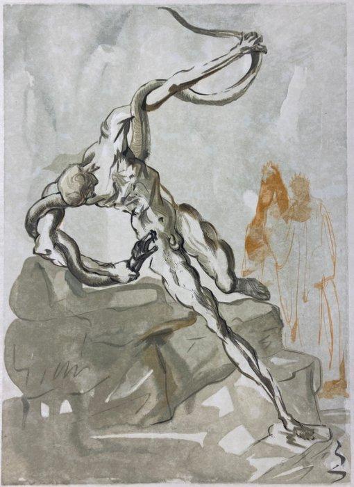 Salvador Dali (1904-1989) - The Punishment of Vanni Fucci -, Antiek en Kunst, Antiek | Overige Antiek