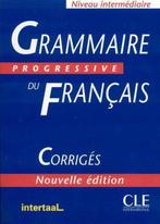 Corrigés Grammaire progressive du Français - niveau, O. ThiÉVenaz, Gelezen, Verzenden