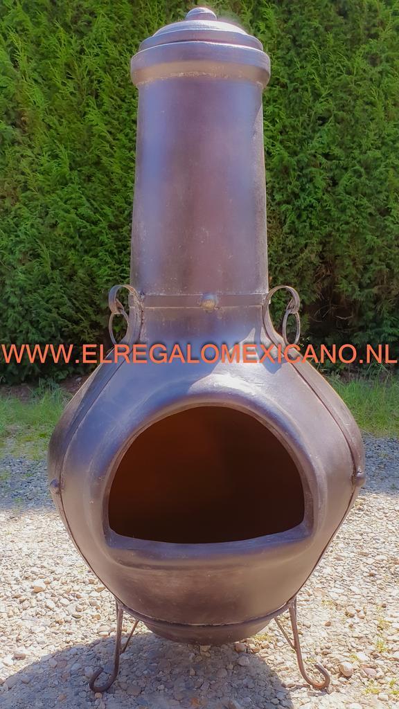 SOL-Y-YO Mexicaanse tuinhaard groot, met vast metalen frame, Tuin en Terras, Tuinhaarden, Nieuw, Ophalen of Verzenden