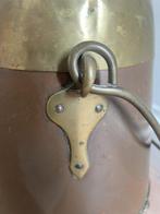 Openhaard accessoire - Koper, Messing - Antieke koolmand, Antiek en Kunst