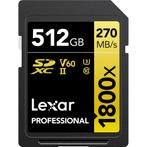Lexar SDXC Professional 512GB BL 1800X UHS-II V60 Gold