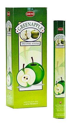 HEM Green Apple Wierook (pakje a 20 stokjes) (Wonen) (Wonen), Huis en Inrichting, Woonaccessoires | Overige, Nieuw, Ophalen of Verzenden