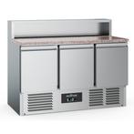 Ecofrost Pizzawerkbank | 402L | 3 Deuren | Boven 8x 1/6 GN |, Ophalen of Verzenden, Nieuw