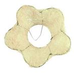 Boekethouder sisal bloemvorm 15 cm. Creme Boekethouder, Ophalen of Verzenden, Nieuw