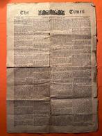 The Times Thursday June 22 1815, overwinning van Wellington