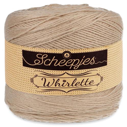 Scheepjes Whirlette - 886 almond butter - Uni-Kleur Garenc, Hobby en Vrije tijd, Breien en Haken, Ophalen of Verzenden