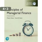 Principles of Managerial Finance, Global Edition, Verzenden, Zo goed als nieuw, Chad J. Zutter