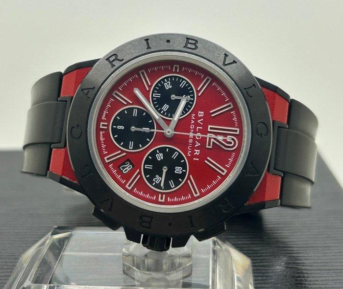 Bvlgari - Diagono Magnesium Chronograph Red - 102308 - Heren, Sieraden, Tassen en Uiterlijk, Horloges | Heren
