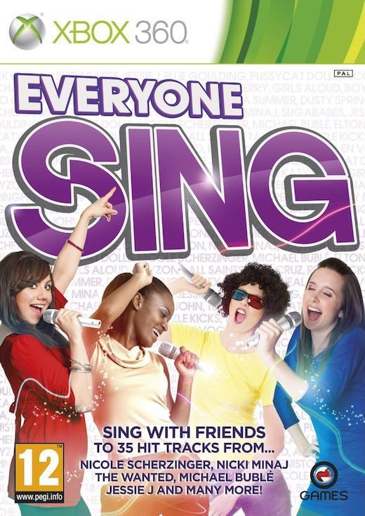 Everyone Sing (verpakking Duits, game Engels) (Xbox 360), Spelcomputers en Games, Games | Xbox 360, Gebruikt, Vanaf 7 jaar, Verzenden