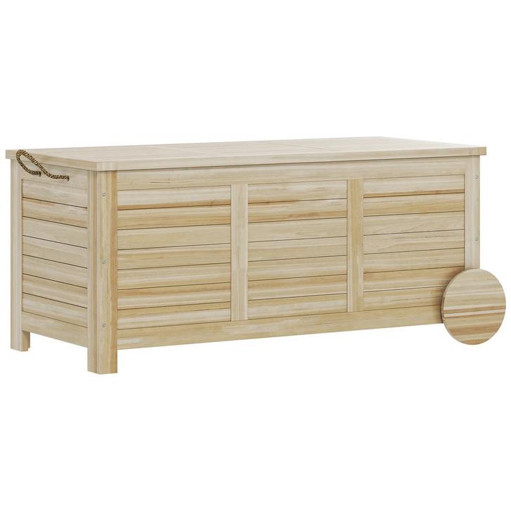 TRUUSK Kussenbox 185 L - Opslagruimte - Waterdicht - Met Wie, Tuin en Terras, Bergingen en Tuinkasten, Nieuw, Verzenden