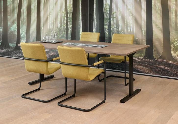 Easy Vergadertafel (rechthoek), Zakelijke goederen, Kantoor en Winkelinrichting | Kantoormeubilair en Inrichting, Tafel, Nieuw zonder verpakking